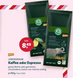 Denn's Biomarkt Kaffee oder espresso Angebot