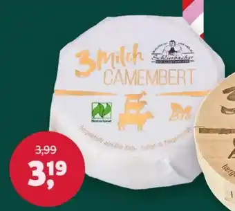 Denn's Biomarkt 3 Milch Camembert Angebot