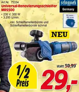 Zgonc Universal-Renovierungsschleifer MRS500 Angebot