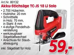 Zgonc Akku-Stichsäge TC-JS 18 Li Solo Angebot
