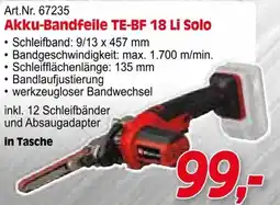 Zgonc Akku-Bandfeile TE-BF 18 Li Solo Angebot