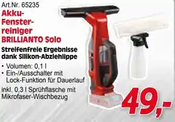 Zgonc Akku- Fenster- reiniger BRILLIANTO Solo Angebot