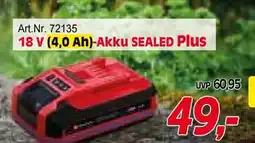 Zgonc 18 V (4,0 Ah)-Akku SEALED Plus Angebot