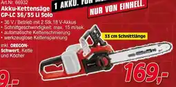 Zgonc Akku-Kettensäge GP-LC 36/35 Li Solo Angebot
