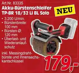 Zgonc Akku-Bürstenschleifer TP-BR 18/32 Li BL Solo Angebot