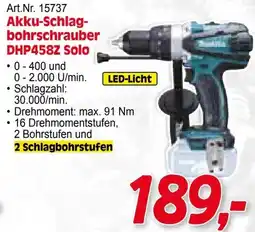 Zgonc Akku-Schlag- bohrschrauber DHP458Z Solo Angebot