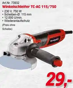 Zgonc Winkelschleifer TC-AG 115/750 Angebot