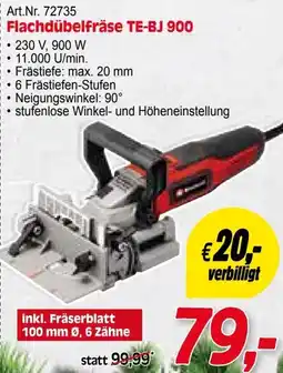 Zgonc Flachdübelfräse TE-BJ 900 Angebot