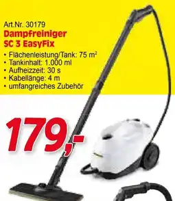 Zgonc Dampfreiniger SC 3 EasyFix Angebot