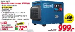 Zgonc Diesel-Stromerzeuger SG5200D Angebot