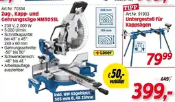 Zgonc Zug-, Kapp- und Gehrungssäge HM305SL Angebot
