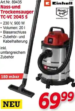 Zgonc Nass-und Trockensauger TC-VC 2045 S Angebot