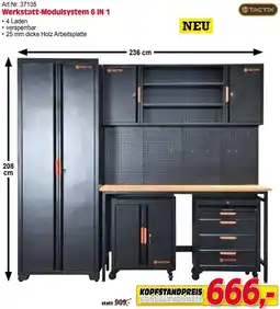 Zgonc Werkstatt-Modulsystem 6 IN 1 Angebot