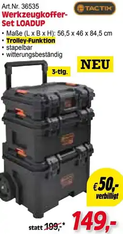 Zgonc Werkzeugkoffer- Set LOADUP Angebot