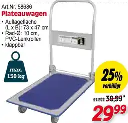 Zgonc Plateauwagen Angebot