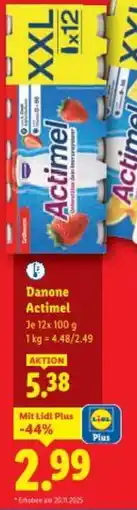 Lidl Danone Actimel Angebot