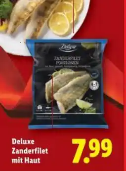 Lidl Deluxe Zanderfilet mit Haut Angebot