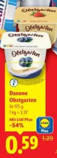 Lidl Danone Obstgarten Angebot