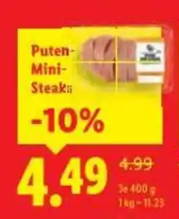 Lidl Puten Mini Steaka Angebot