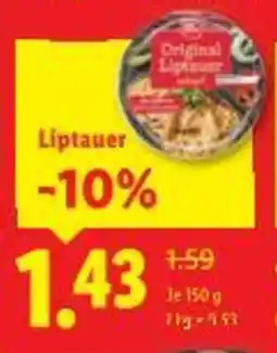 Lidl Liptauer Angebot