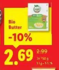 Lidl Bio Butter Angebot