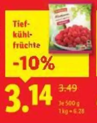 Tief kühl früchte