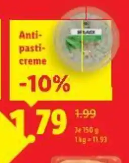 Lidl Anti pasti creme Angebot