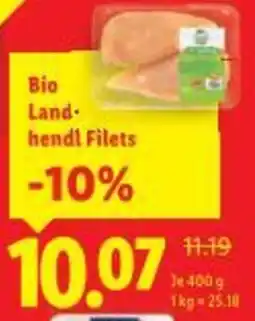 Lidl Bio Land hendi Filets Angebot