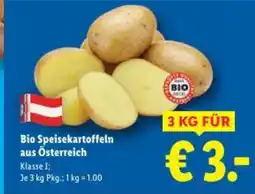 Lidl Bio Speisekartoffeln aus Österreich Angebot