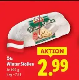 Lidl Ölz Winter Stollen Angebot