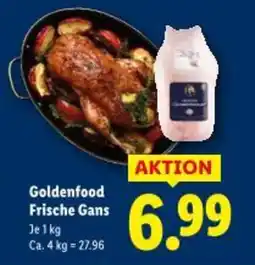 Lidl Goldenfood Frische Gans Angebot