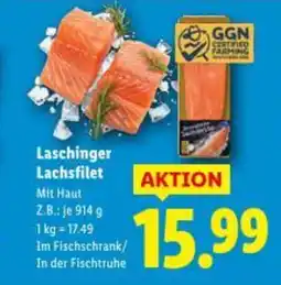 Lidl Laschinger Lachsfilet Angebot