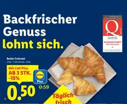Lidl Butter Croissant Angebot