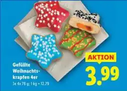 Lidl Gefüllte Weihnachts krapfen Angebot