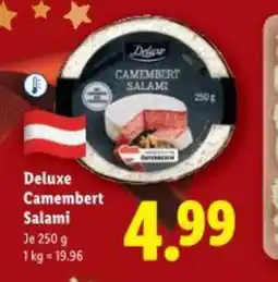 Lidl Deluxe Camembert Salami Angebot