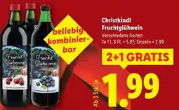 Lidl Christkindl Fruchtglühwein Angebot