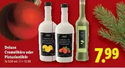 Lidl Deluxe Cremeliköre oder Pistazienlikör Angebot
