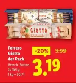 Lidl Ferrero Giotto Angebot