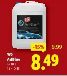 Lidl W5 AdBlue Angebot
