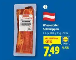 Lidl Wiesentaler Selchrippen Angebot