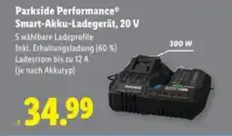 Lidl Parkside Performance Smart-Akku-Ladegerät Angebot