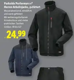Lidl Parkside Performance Herren Arbeitsjacke Angebot