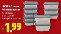 Lidl Livarno home frischhaltedosen Angebot