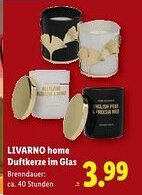 Lidl Livarno home duftkerze im glas Angebot