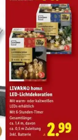 Lidl LIVARNO home LED-Lichtdekoration Angebot