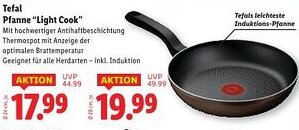 Lidl Tefal Pfanne Light Cook Angebot