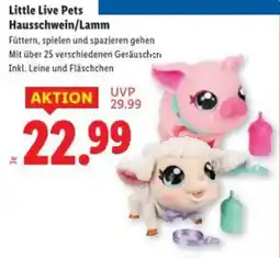 Lidl Little Live Pets Hausschwein/Lamm Angebot