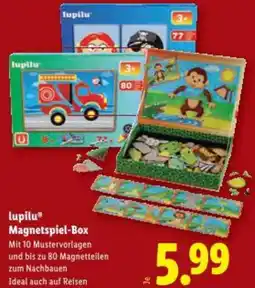 Lidl lupilu Magnetspiel-Box Angebot