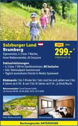 Lidl Salzburger Land Bramberg Angebot