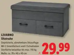 Lidl LIVARNO Sitztruhe Angebot